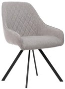 Otočná stolička LAURENT sivá ALL 847399