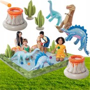 Nafukovacie Ihrisko Dinoland Vodný Bazén S Hračkami 2v1 Full Set