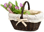 Provence prútený nákupný košík Levitra II.š. 40 x hl. 30 x v. 21/ 35(cm)