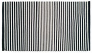 Boma Trading Koberček Katy čierna a biela, 50 x 80 cm