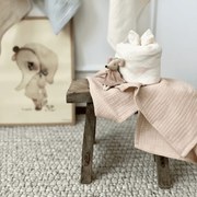 Mušelínová plienka z organickej bavlny marhuľa 70x70 cm