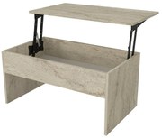 Konferenčný stolík Akilli Travertine