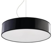 Luster na lanku ARENA 45 3xE27/60W/230V čierna