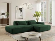XXXLutz ROHOVÁ SEDAČKA, plast, textil, kompozitné drevo, tmavozelená MID.YOU - Sedačky - 000694009623