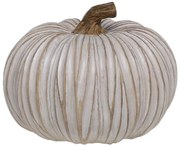 Béžová antik dekorácia tekvice Pumpkin latté - Ø 20*15 cm