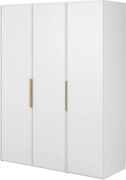 Šatníková skriňa Forry IX (biela)