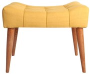 Taburet LUMI 40x58 cm žltý