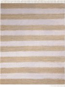 Kusový koberec Ashram Beige, 60x110, béžová, chodba / predsieň, My Flair