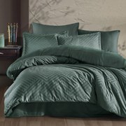 ŽAKÁROVÉ OBLIEČKY JACQUARD TULA1 160X200 CM, 2KS 70X80 CM ZELENÉ