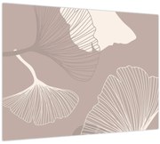 Obraz - Béžové listy N⁰1 (70x50 cm)