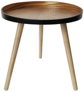 Konferenčný stolík Elin čierna/dub prírodný