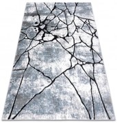 Koberec COZY 8873 Cracks jasný sivý/nebeský