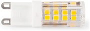 BERGE LED žiarovka - G9 - 4W - 470Lm - PVC - studená biela