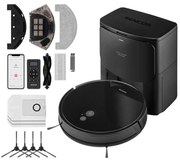 Sencor-Robotický vysávač s mopom 2v1 16W/2600 mAh Wi-Fi čierna + diaľkové ovládanie