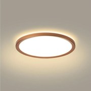 Brilagi - LED kúpeľňové stropné svietidlo ULTRA SLIM LED/12W/230V priemer 22,5 cm ružové zlato IP54