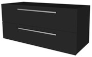 Mereo, Mereo Bino, kúpeľňová skrinka 121 cm, Multidecor, Čierna Supermat, MER-CN693SCIPM