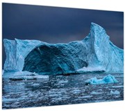 Obraz - Ľadová jaskyňa (70x50 cm)