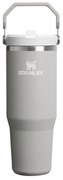 Sivobéžová termoska z nehrdzavejúcej ocele 890 ml IceFlow™ Flip Straw 2.0 Tumbler Ash – Stanley