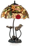 Dekoratívna lampa tiffany LIVELY OVÁL