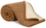 Deka Bellatex KIRA PLUS, hnedá/béžová, 150 x 200cm, 150 x 200 cm