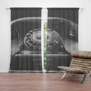 Sablio Záves Starý telefón: 2 ks 140x250 cm