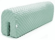 Chránič na detskú posteľ MINKY 70 cm - pastelovo zelený