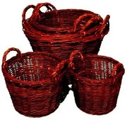 Prútený košík na trávu pr. 50 cm, pr. 50 cm