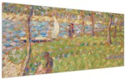 Obraz - Georges Seurat, Study for "La Grande Jatte", reprodukcia (120x50 cm)