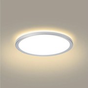 Brilagi - LED kúpeľňové stropné svietidlo ULTRA SLIM LED/12W/230V pr. 22,5 cm strieborné IP54