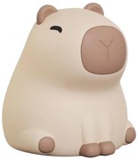 LED RGBW Stmievateľná detská lampa LED/1W/5V USB 1200 mAh kapybara