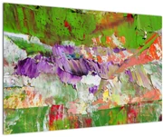 Obraz abstrakcie - maľba (90x60 cm)