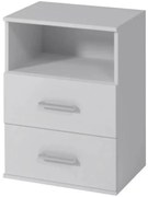 Nočný stolík Goda III 2S biela