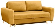 PROXIMA.store - Rozkladacia pohovka MADERA 140x200 DRUH LÁTKY: MAGIC VELVET - 2215