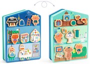 Plechový domček s magnetmi