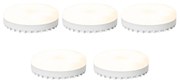 Sada 5 inteligentných stmievateľných LED žiaroviek GX53 Opál 9W 806 lm 2700-6500K