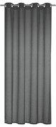 Antracitový záves 140x245 cm Struktura Uni – Sehlbach