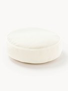 Okrúhly dekoračný buklé vankúš Aya