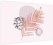 Obraz - Fialový minimalizmus N⁰3 (90x60 cm)