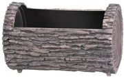 Kvetináč Woodeff 22x35 cm, truhlík, kmeň, efekt dreva