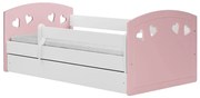 Detská posteľ Julia +SZ Mix Púdrová ružová 80x140