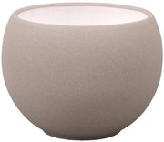 Obal LUNA STRUKTUR d14cm hnedosivá mat