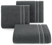 BAVLNENÝ UTERÁK EMINA 30X50 CM SIVÁ