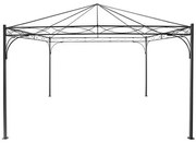 Sunfun Menorca Pergola, pôdorysný rozmer: 3 × 3 m, výška: 2,82 m, čierna, antracit