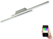 Eglo 97906 - LED RGB Stmievateľný prisadený luster FRAIOLI-C 2xLED/17W/230V