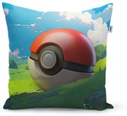 Sablio Vankúš Pokemon ball Krajina - 40x40 cm