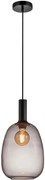 Nordlux Závesný luster z dymového skla Alton pre žiarovku E27 ø23cm 47303047