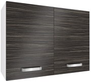 Kuchynská skrinka Belini horná 45 cm eben kráľovský  TOR SG45/1/WT/HK/0/U