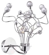 LUXERA 1532 - Nástenné svietidlo CRYSTAL 3xG4/20W/230V