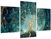 Obraz – Strom života vo vesmíre (90x60 cm)