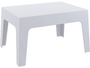 BOX konferenčný záhradný stôl silver grey